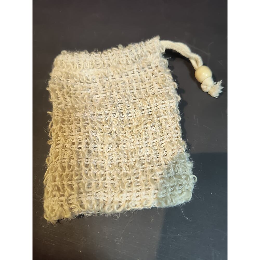 1374.  Natural Sisal Soap Saver Bag
